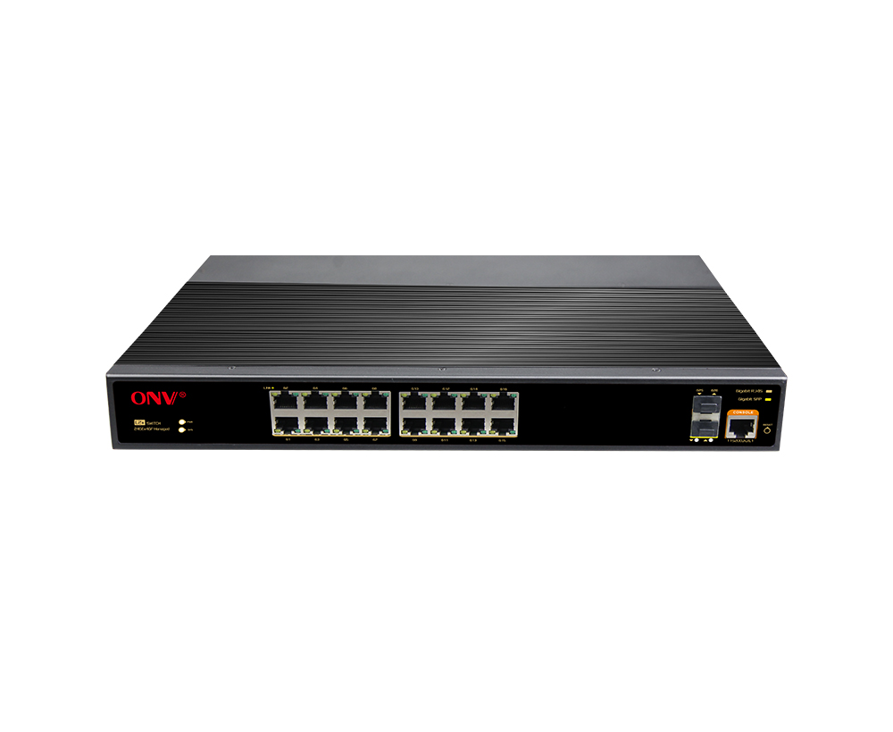 Gigabit 18-портовый управляемый L2 промышленный Ethernet-коммутатор