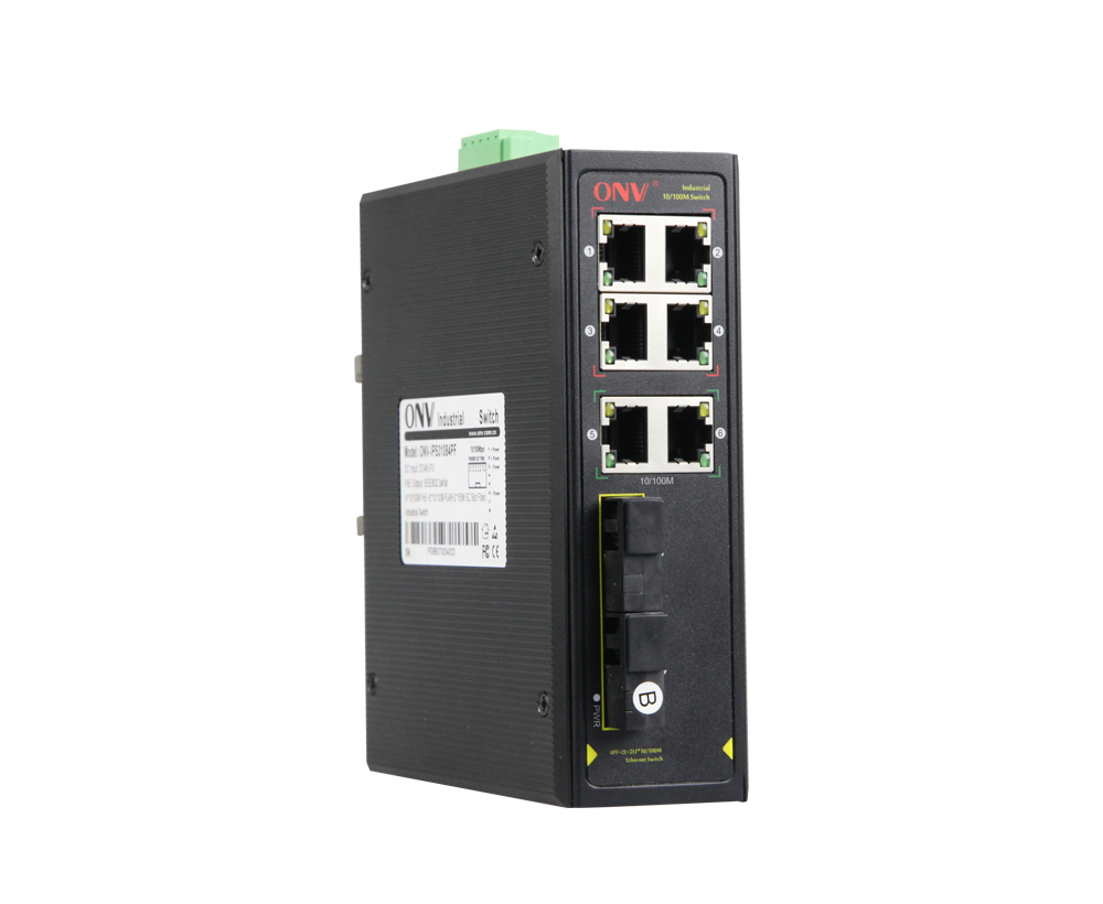 10/100 м 8-портовый промышленный Ethernet-коммутатор