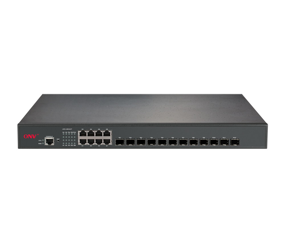 Uplink 10G 24-портовый коммутатор маршрутизации ядра