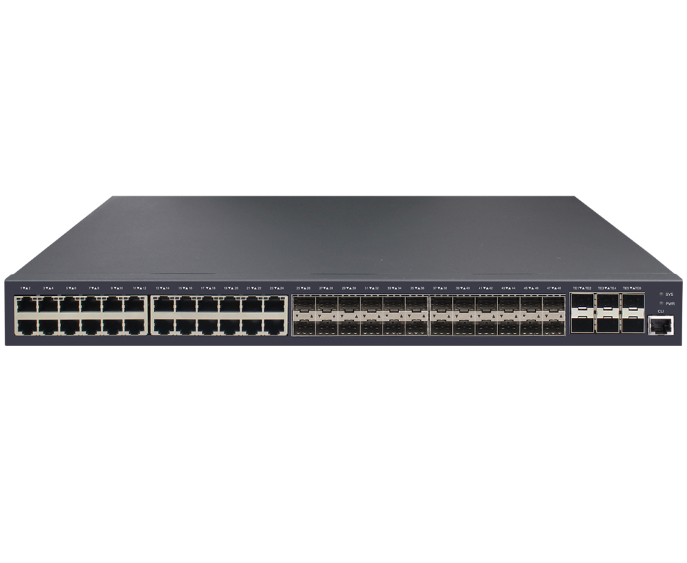 10G uplink 54-портовый коммутатор маршрутизации ядра