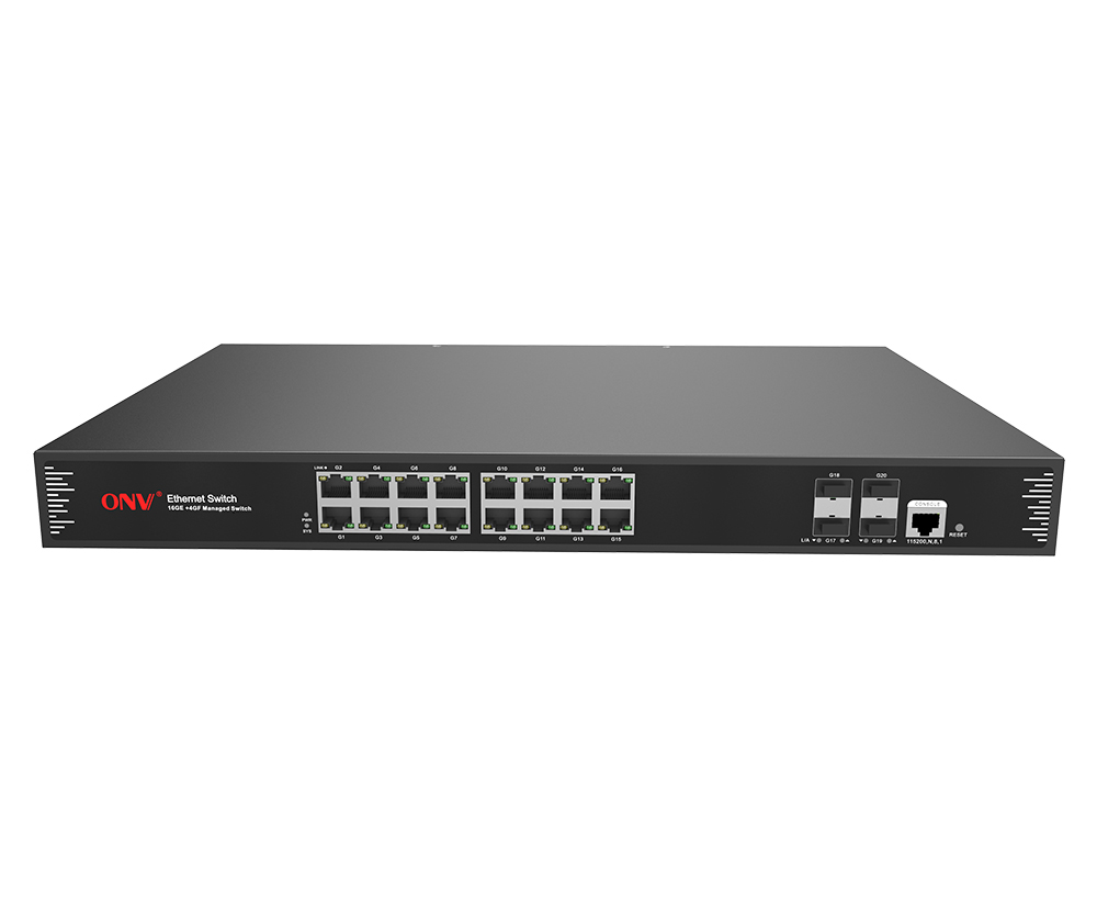 Gigabit 20-портовый управляемый Ethernet-коммутатор L2