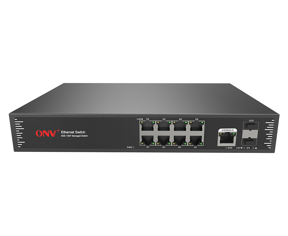 Гигабитный 10-портовый управляемый Ethernet-коммутатор