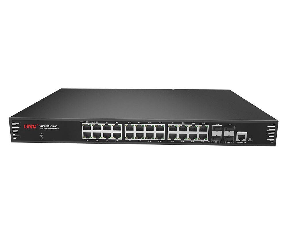 Гигабитный 26-портовый управляемый Ethernet-коммутатор L2