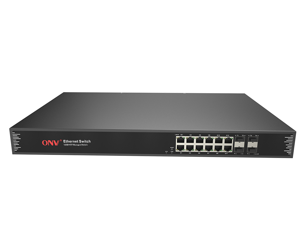 10G восходящая связь 16-портовый управляемый Ethernet-коммутатор L3