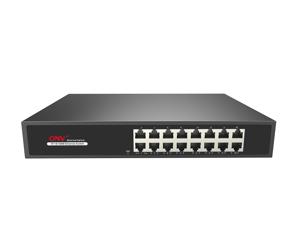 10/100 м 16-портовый Ethernet-коммутатор