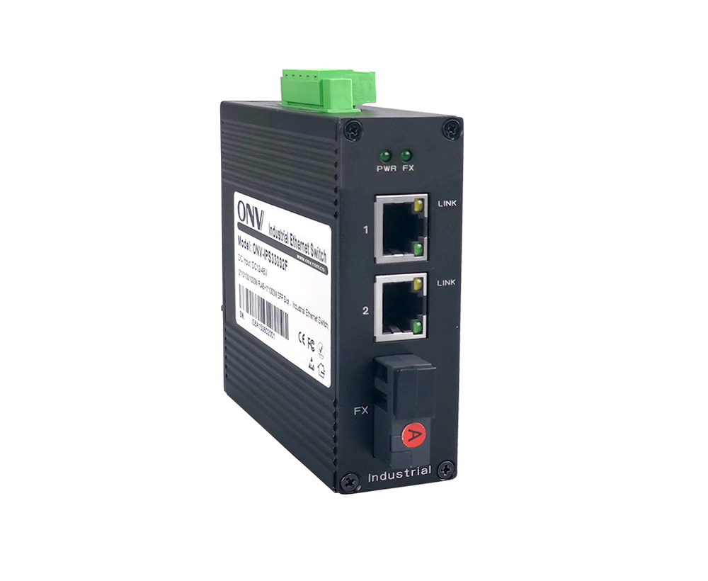 Гигабитный 3-портовый промышленный Ethernet-коммутатор