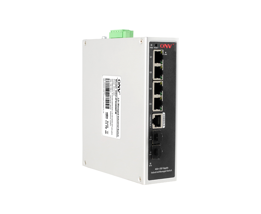 Гигабитный 6-портовый управляемый промышленный Ethernet-коммутатор