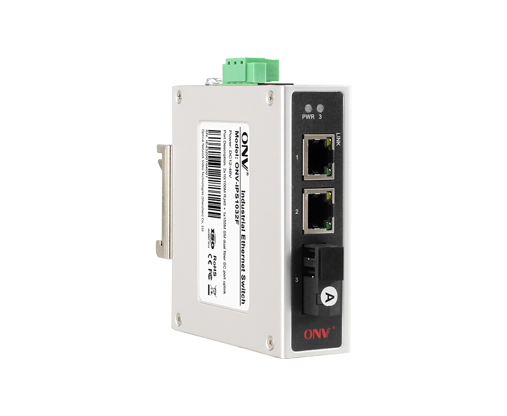 Промышленный коммутатор Ethernet с 3 портами 10/100 м