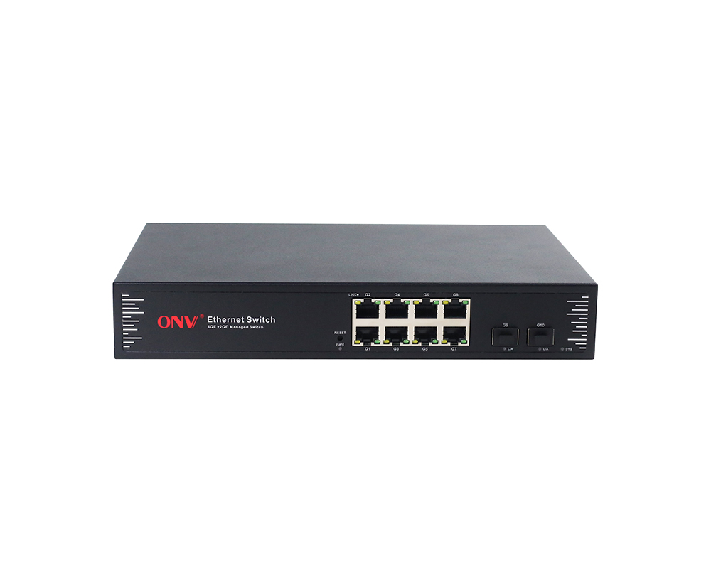 Гигабитный 10-портовый простой управляемый Ethernet-коммутатор