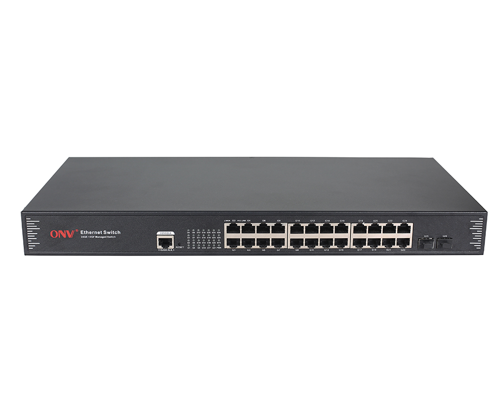 Гигабитный управляемый коммутатор Ethernet на 26 портов
