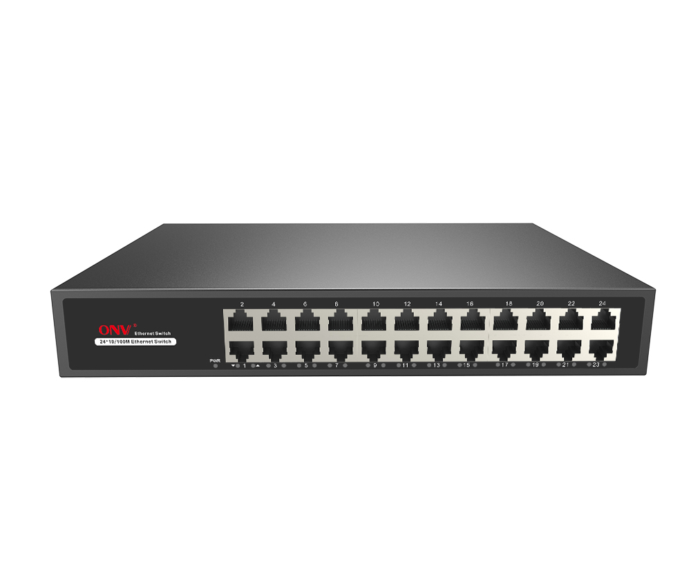 Коммутатор Ethernet с 24 портами 10/100 м