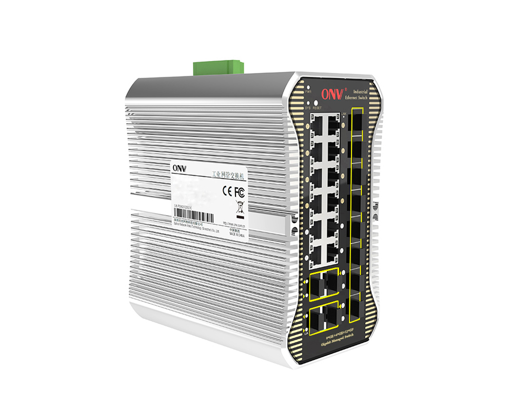 Гигабитный 24-портовый управляемый L2 промышленный Ethernet-коммутатор