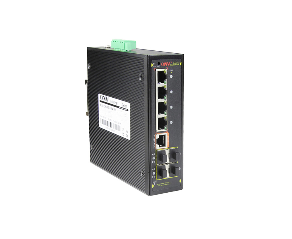 Гигабитный 8-портовый управляемый L2 промышленный Ethernet-коммутатор