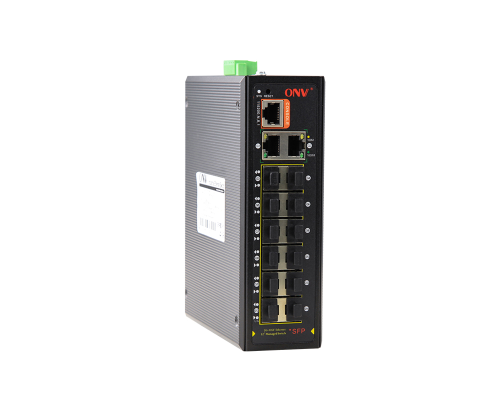 Гигабитный 14-портовый управляемый L2 промышленный Ethernet-коммутатор