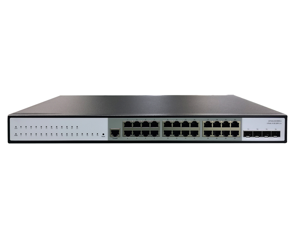 10G uplink 28-портовый коммутатор с управляемым ядром L3