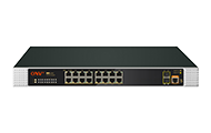 Gigabit 18-портовый управляемый L2 промышленный коммутатор PoE