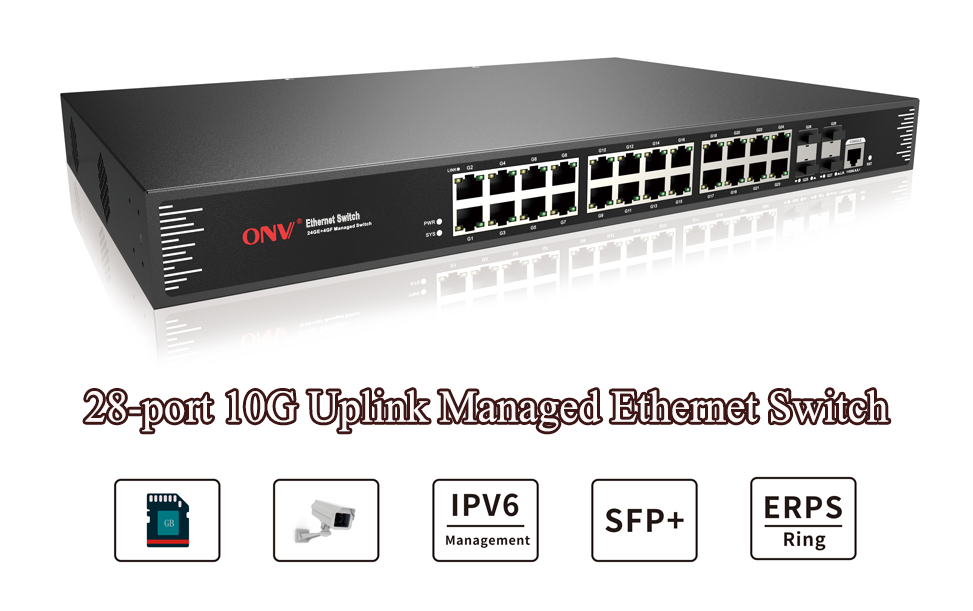 ONV 10G Ethernet switch debuts at IST Expo, 10G Ethernet switch，Ethernet switch