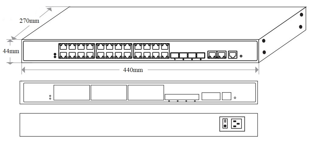 30 port 2.5G managed PoE switch, 2.5G PoE switch, managed PoE switch, PoE switch